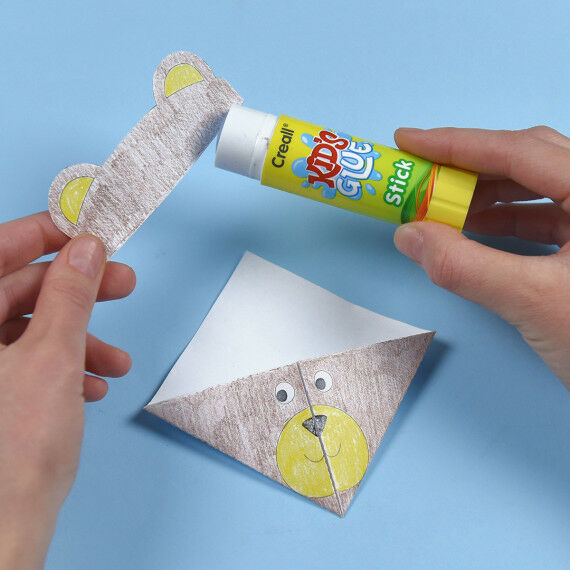 Origami-Lesezeichen - Tiere Origami-Lesezeichen - Tiere